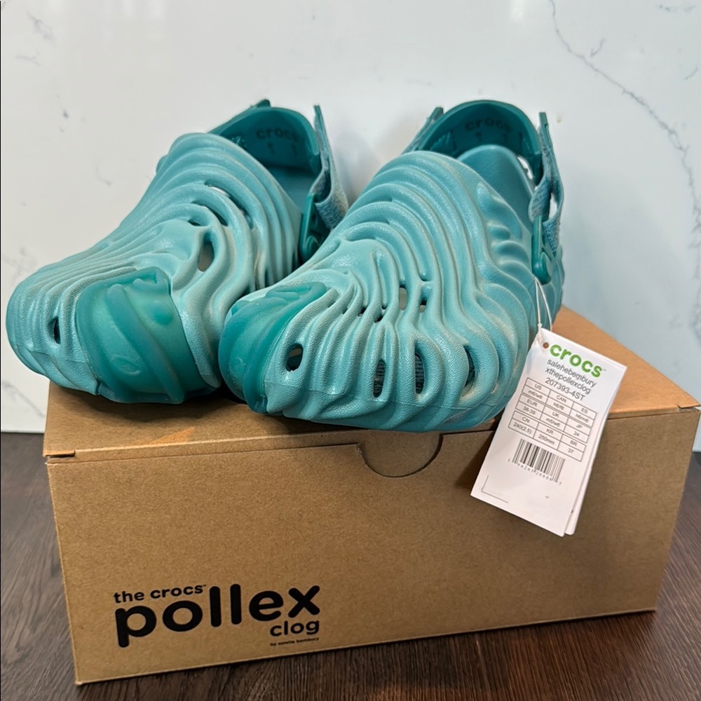 CROCS Salehe Bembury Pollex Clog SIZE unisex M6/W8 Color Turg Tonic